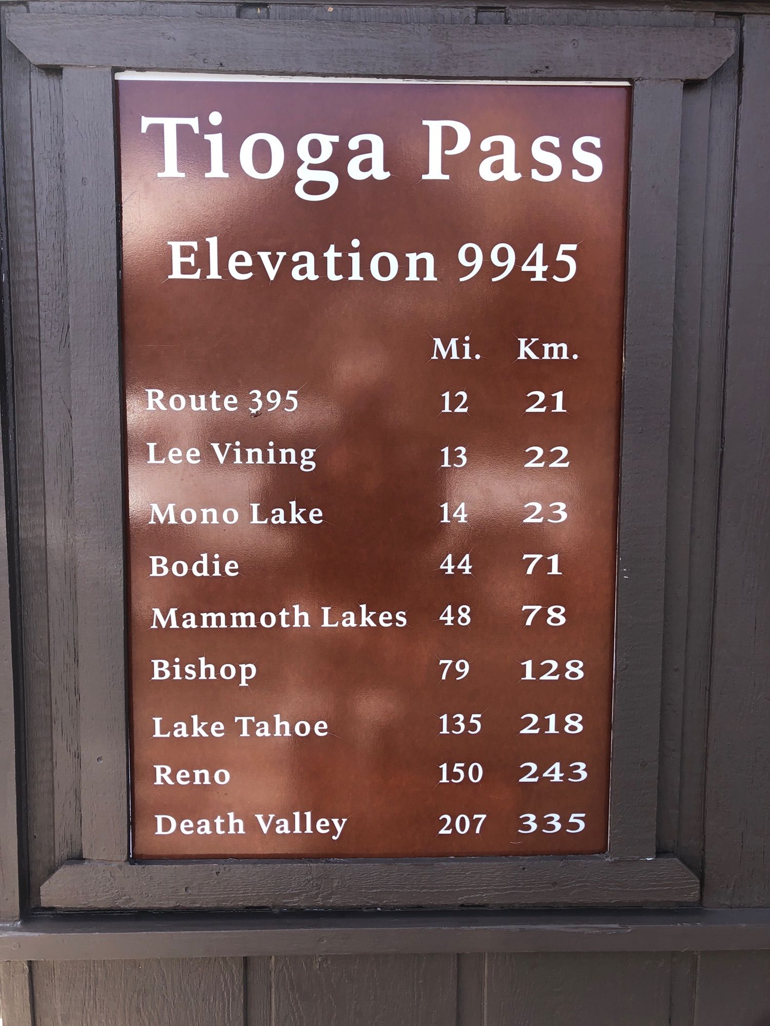 Motorcycle Ride to Tioga Pass and Owens River