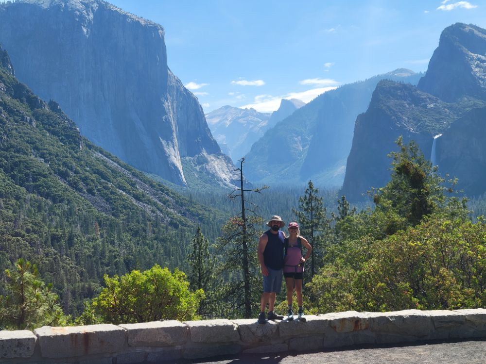 Tunnel View to Dewey Point