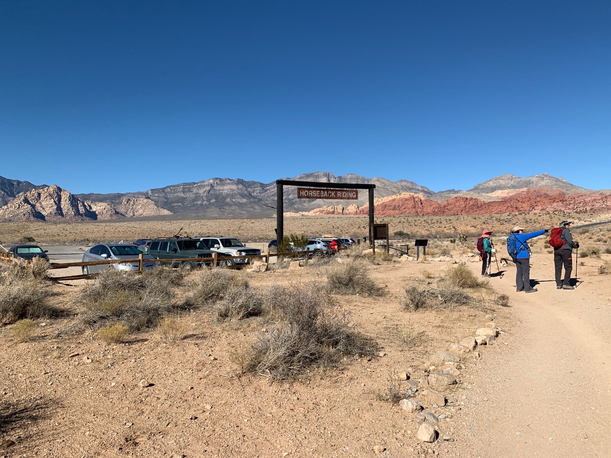 Conglomerate near Red Rock Horse Stables
