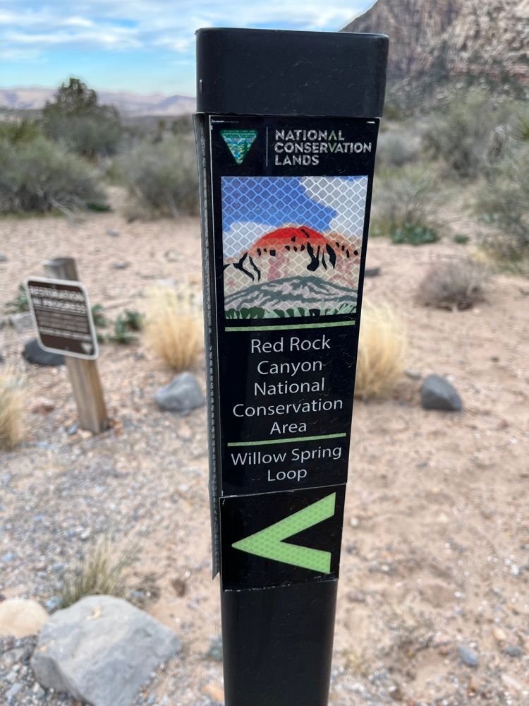 List creek waterfall and willow springs Red Rock