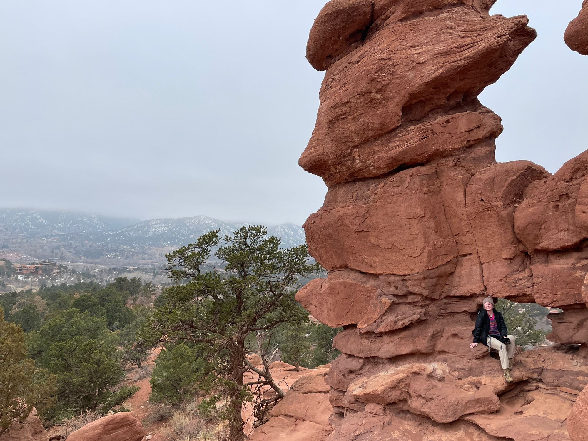 Miranda’s snowy garden hike