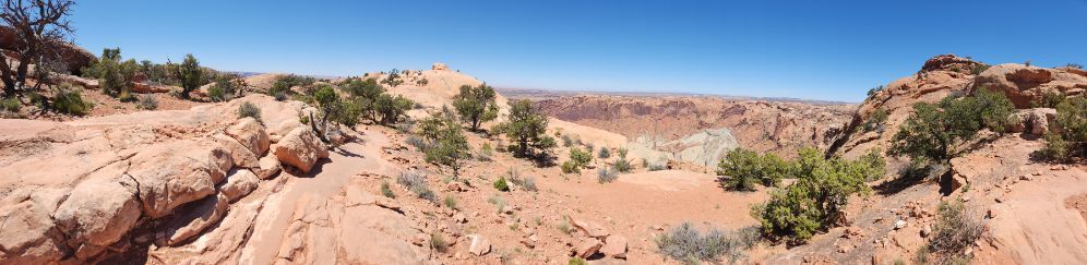 UT, Canyonlands NP, Upheaval Dome, 29 Apr 23.