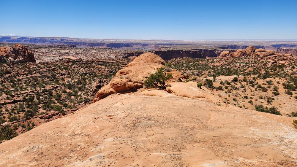 UT, Canyonlands NP, Upheaval Dome, 29 Apr 23.