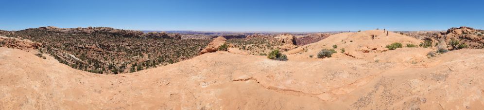 UT, Canyonlands NP, Upheaval Dome, 29 Apr 23.