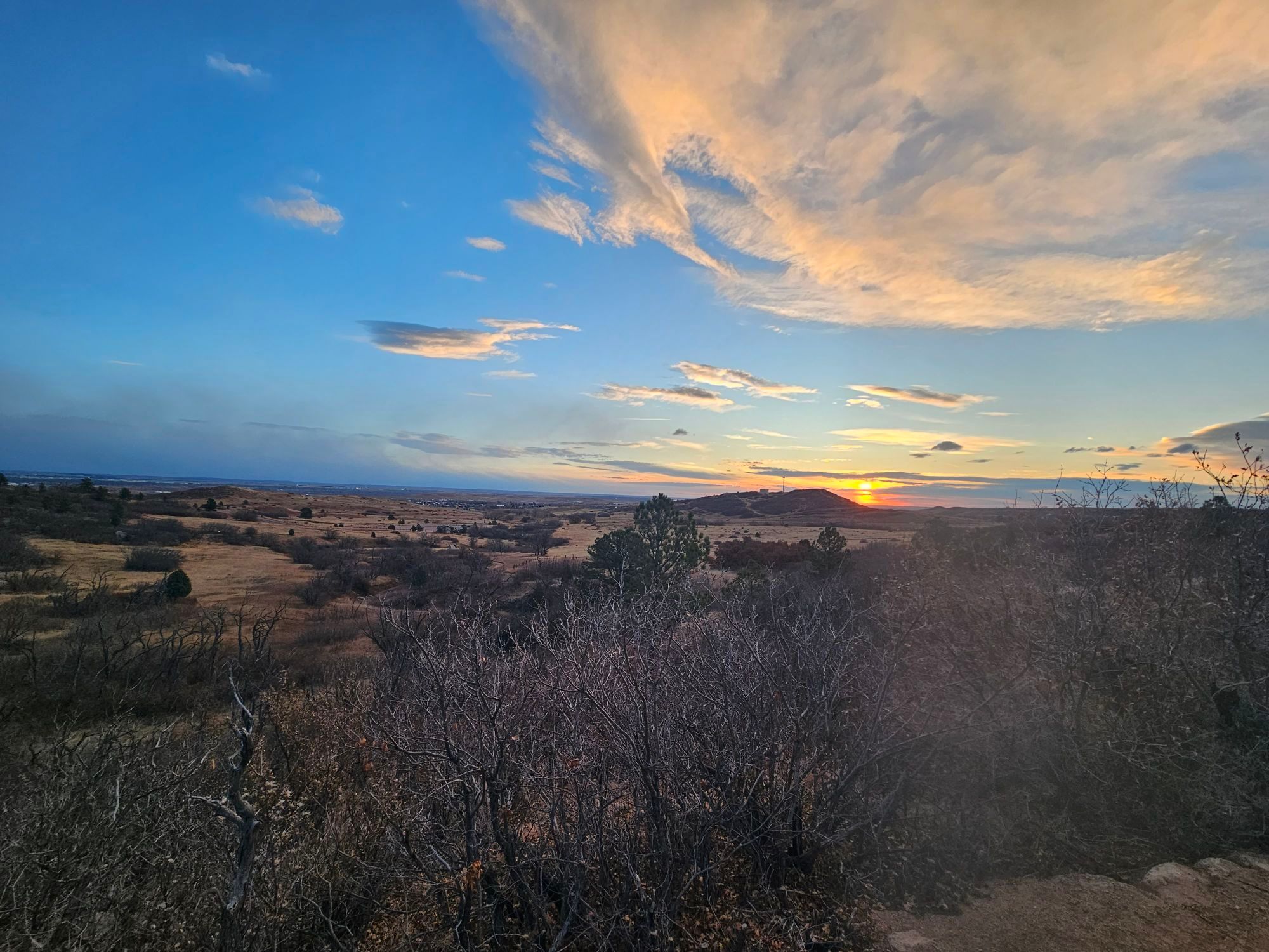Cheyenne mountain sunrise ride