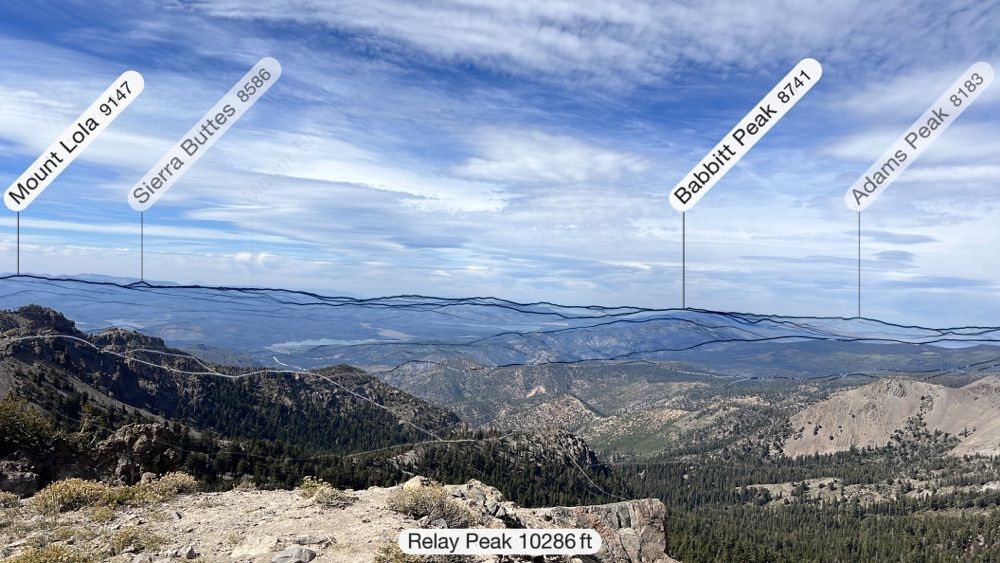 TRT: Brockway to Mt Rose