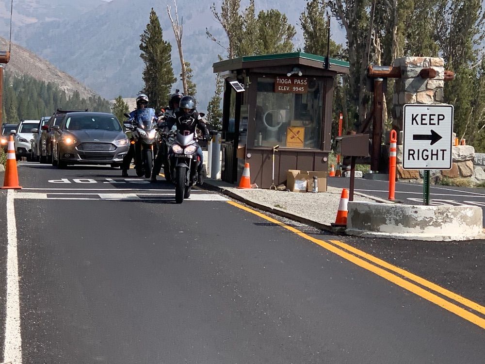 Bucket list Yosemite on a motorcycle ✔️