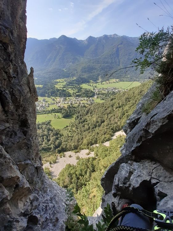 Ferata Kamin Široka polica