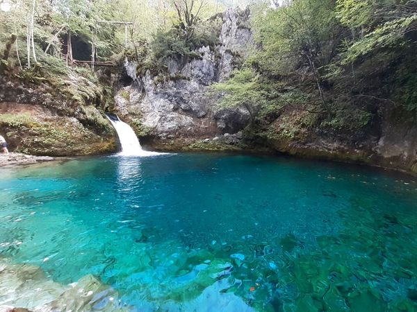 Theth - Blue Eye, Grunas Waterfall